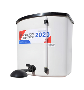 Calefon Electrico Ducha Pvc 20 Litros Nivel De Agua