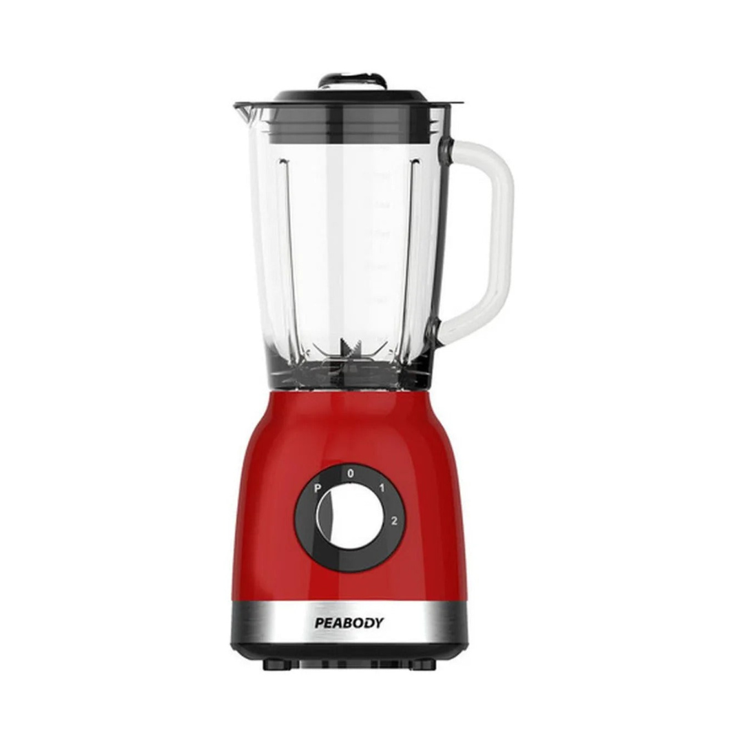 Licuadora Peabody PE-LN810R Roja 2 Velocidades Jarra de Vidrio 1.75 Litros