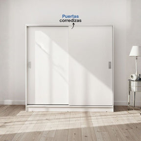 Placard 180x180 cm cubos Diseños Modernos Blanco