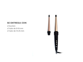 Buclera Rizadora Profesional BC70 Gadnic Temperatura Ajustable