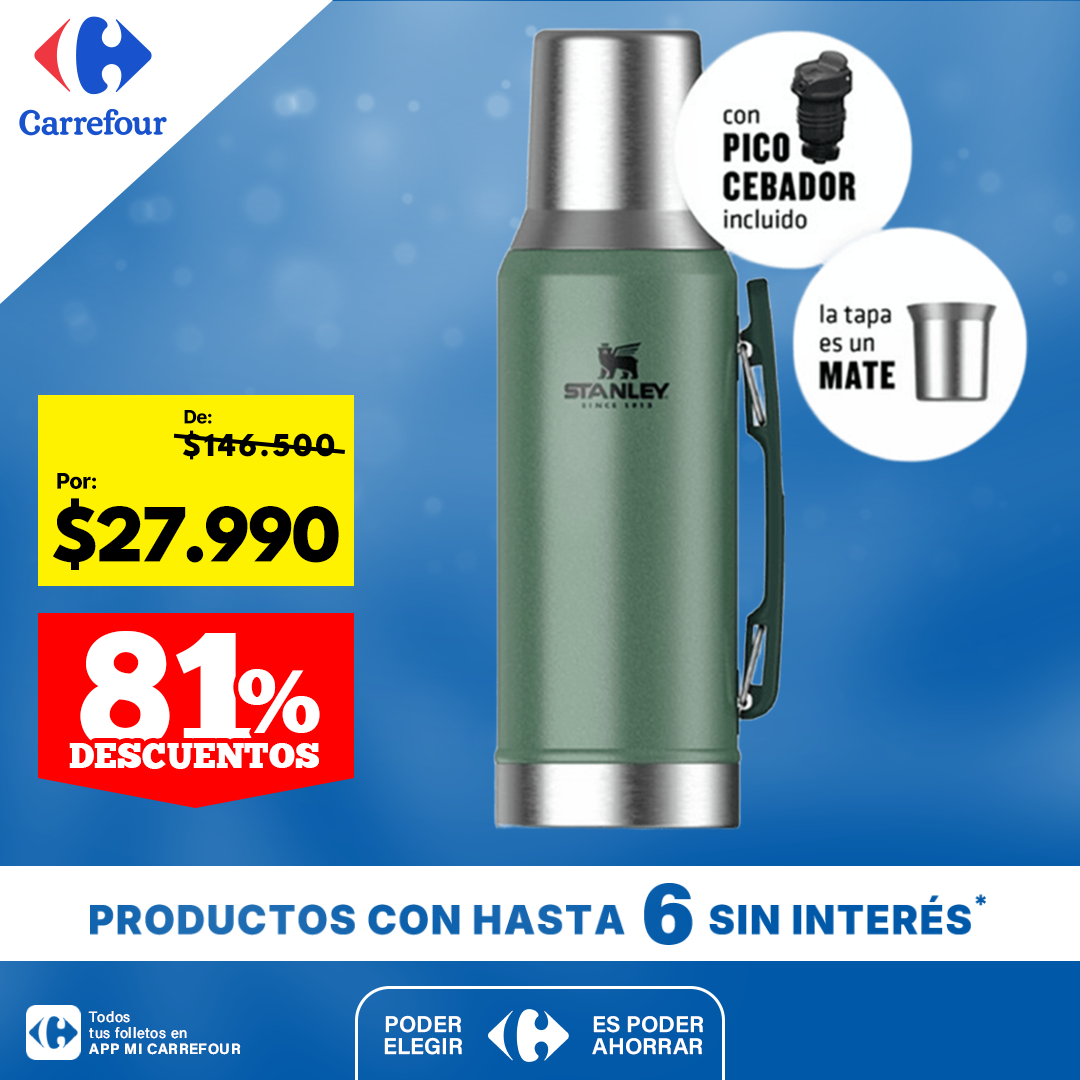 Termo Stanley Mate-System | 1.2 lts