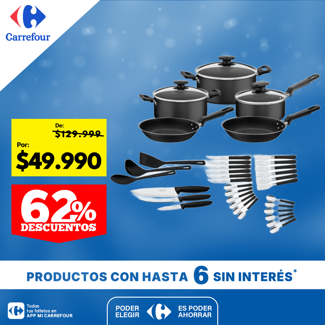 Batería de Cocina Tramontina Victoria 38PZ