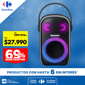 Parlante Tronsmart Halo 100 Inalambrico 60w Ipx6 Negro Entr