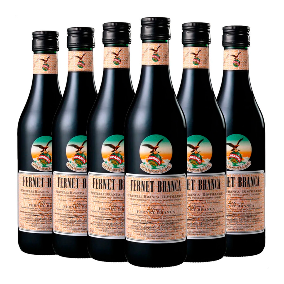 Fernet Branca 750 ml – Caja x6 Unidades