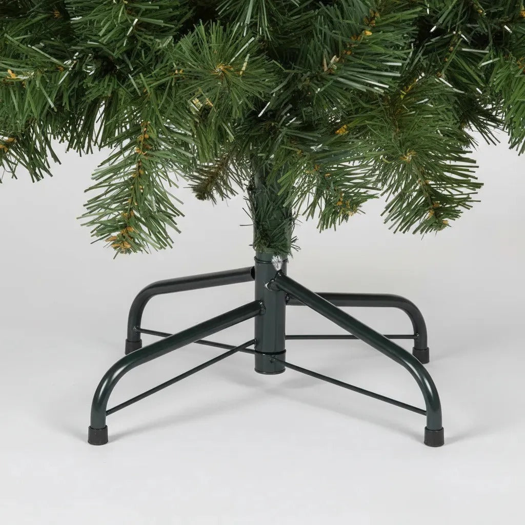 Árbol de Navidad Canadiense de Lujo con pata metálica 1,20mts