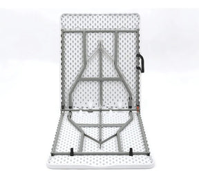 Mesa Plegable Valija 1.8 Mts Hogar Camping Jardín Reforzada Color Blanco