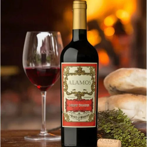 Vino Alamos Malbec 750ml Caja X6